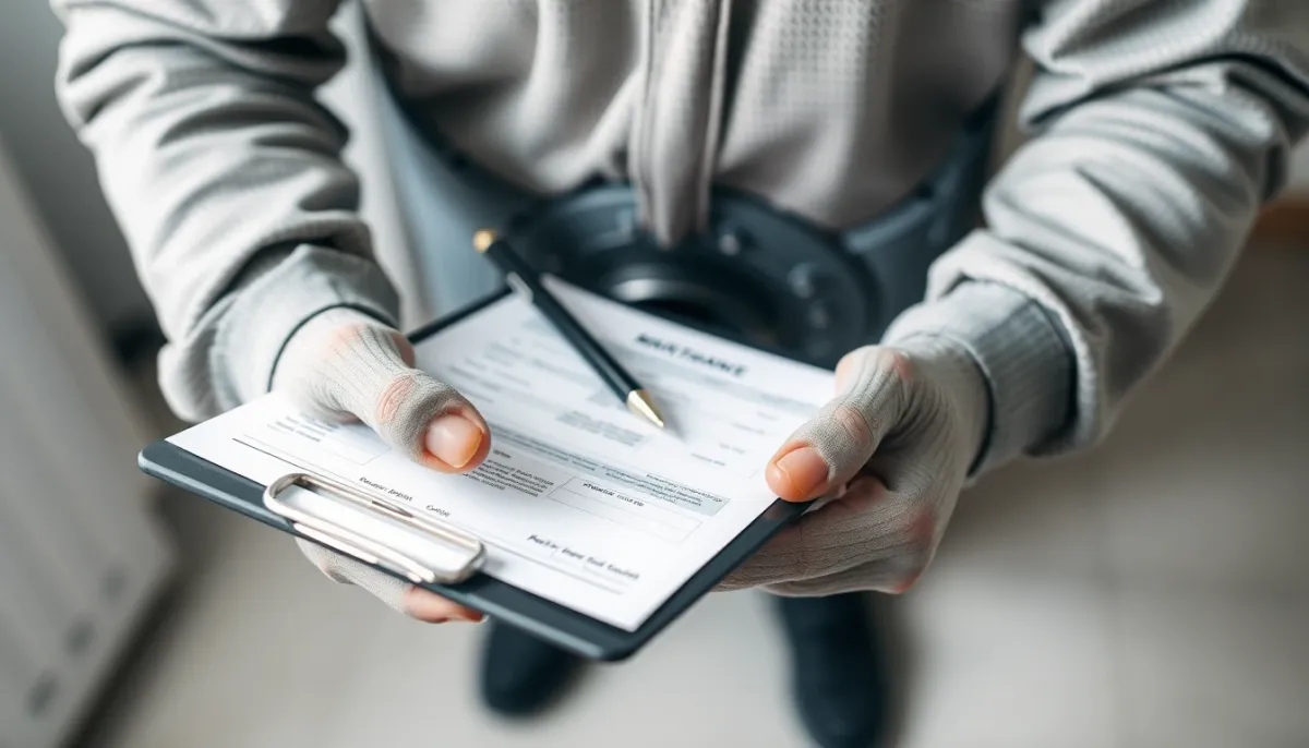 Attestation d'entretien de chaudière gaz tenue par un technicien
